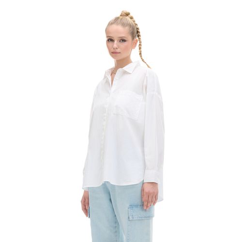 Camisa oversize blanca - Cropp - Modalova