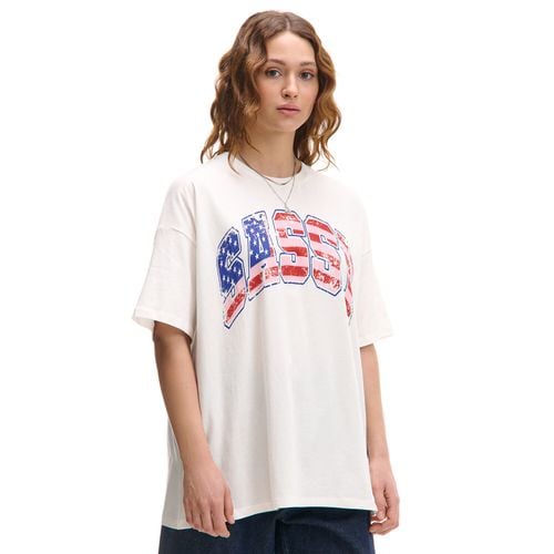 Camiseta blanca con estampado - Cropp - Modalova