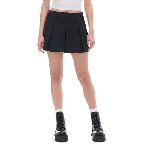 Cropp - Minifalda lisa - Negro - Cropp - Modalova