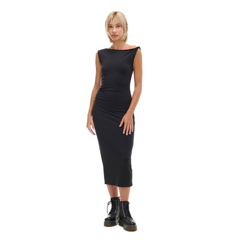 Cropp - Vestido maxi negro - Negro - Cropp - Modalova