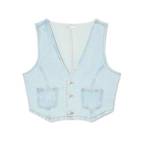 Cropp - Gilet - Blu - Cropp - Modalova