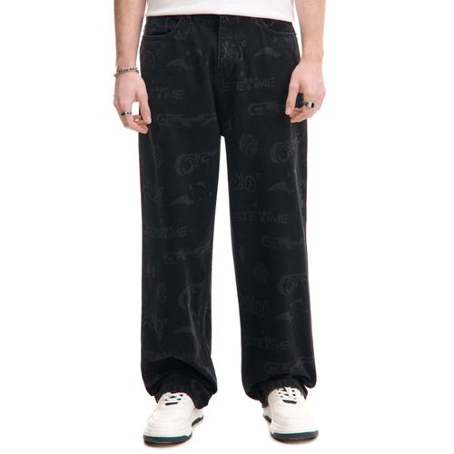 Cropp - Super baggy jeans - Nero - Cropp - Modalova