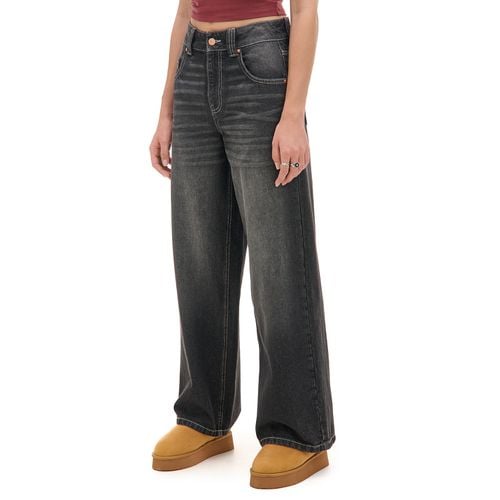 Cropp - Jeans a gamba ampia - Nero - Cropp - Modalova