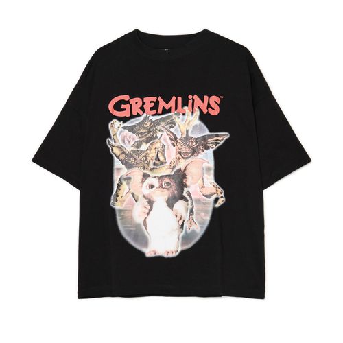 T-shirt nera natalizia Gremlins - Cropp - Modalova