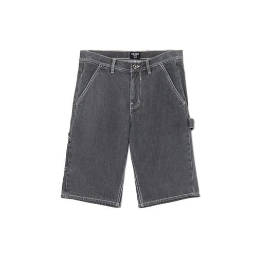 Cropp - Pantaloncini denim - Grigio - Cropp - Modalova