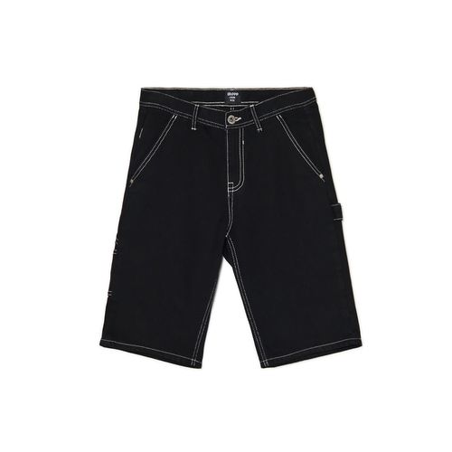 Cropp - Pantaloncini denim - Nero - Cropp - Modalova