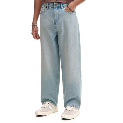 Cropp - Super baggy jeans - azzurro - Cropp - Modalova