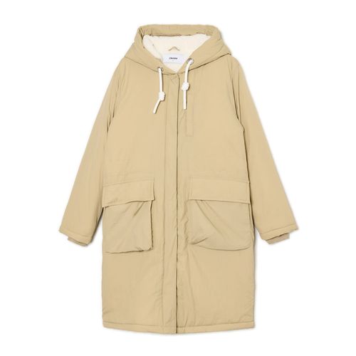 Cropp - Parka con cappuccio - Beige - Cropp - Modalova