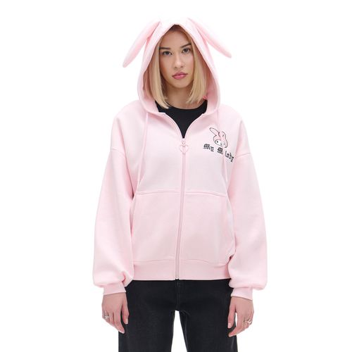 Top da jogging con zip e cappuccio My Melody - Cropp - Modalova