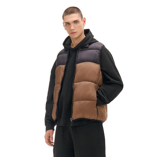 Cropp - Gilet trapuntato - Marrone - Cropp - Modalova