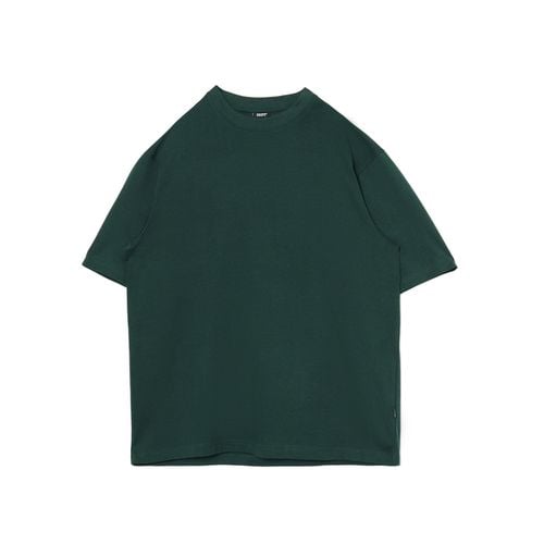 Cropp - T-shirt basic - verde scuro - Cropp - Modalova