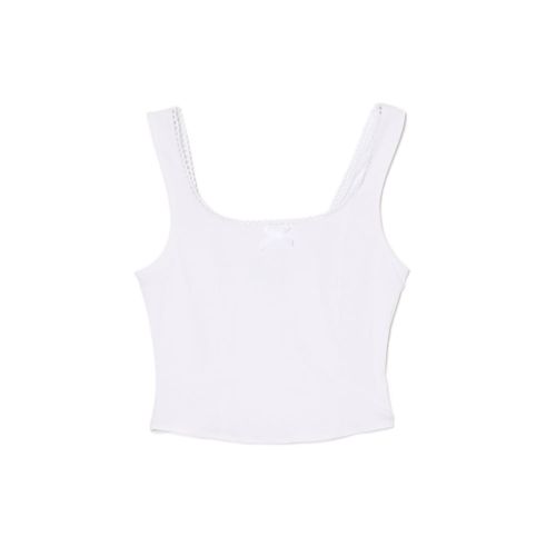 Cropp - Top with straps - Bianco - Cropp - Modalova