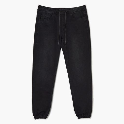 Cropp - Jeans stile jogger - Nero - Cropp - Modalova