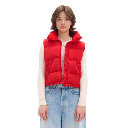 Cropp - Gilet trapuntato - Rosso - Cropp - Modalova