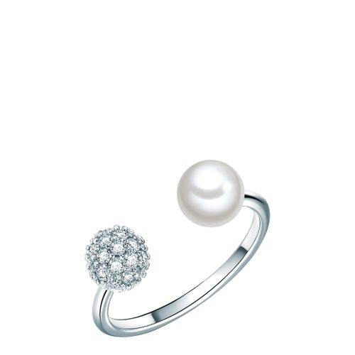 Silver Pearl Ring 6mm - Perldesse - Modalova