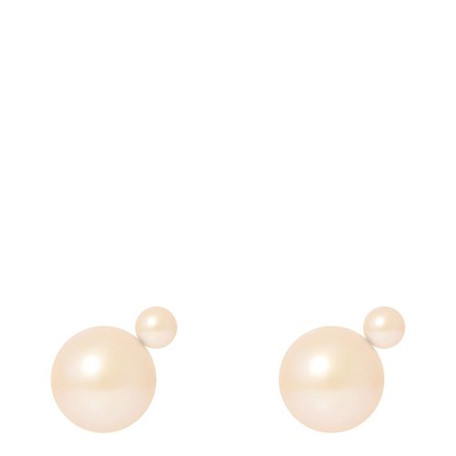 Pink Pearl Earrings - Mitzuko - Modalova