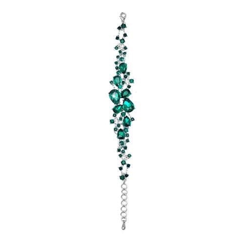 Amp; Green Embellished Cluster Bracelet - Liv Oliver - Modalova