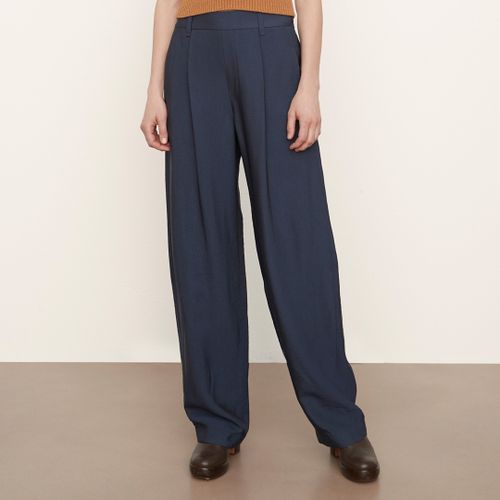 Navy Straight Leg Trousers - Vince - Modalova