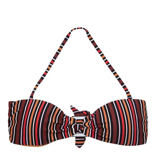 Black Bedouin Stripe Bandeau Bra - Jets - Modalova