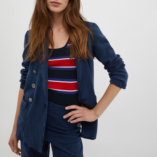 Navy Ammira Button Blazer - Max&Co. - Modalova