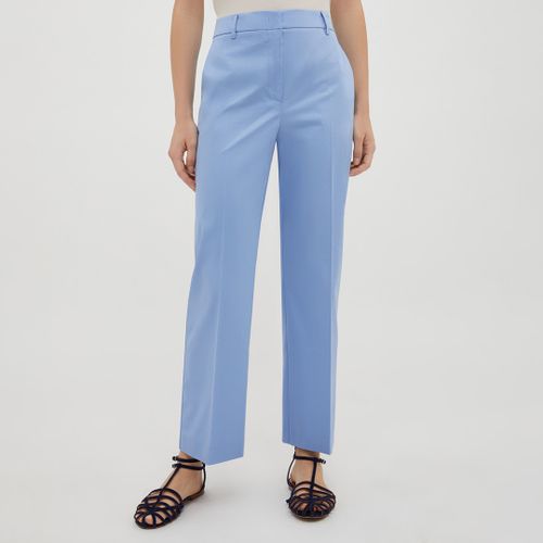 Blue Domizio Straight Trousers - Max&Co. - Modalova