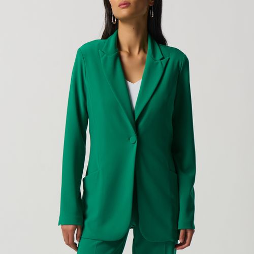 Green Notched Collar Blazer - Joseph Ribkoff - Modalova