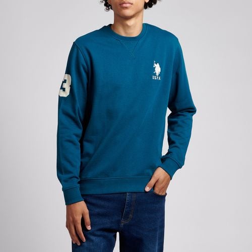 Blue Core Cotton Sweatshirt - U.S. Polo Assn. - Modalova