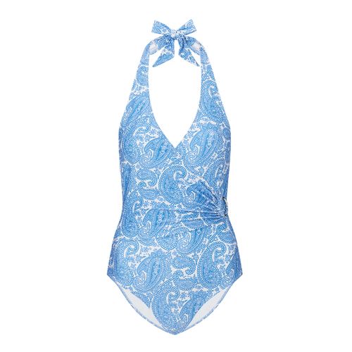 Blue Cross Over Swimsuit - Heidi Klein - Modalova