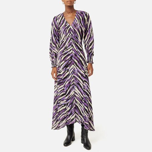 Animal Print Silk Blend Dress - Jigsaw - Modalova