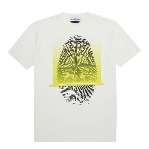 Finger Scan Two' Cotton T-Shirt - Stone Island - Modalova