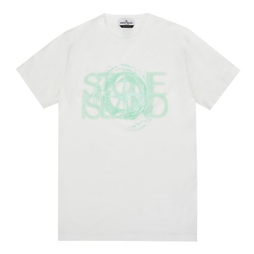 Drop Shot Two' Cotton T-Shirt - Stone Island - Modalova