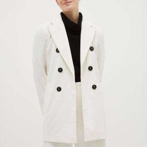 White Ipietro Cotton Blend Coat - Max&Co. - Modalova