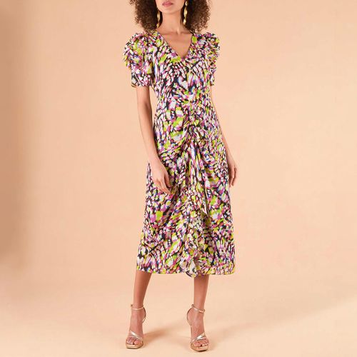 Multi Mila Printed Midi Dress - Ro & Zo - Modalova