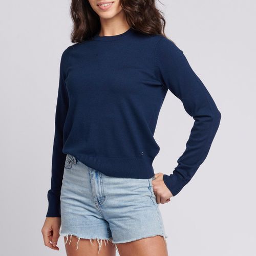 Navy Crew Neck Jumper - U.S. Polo Assn. - Modalova