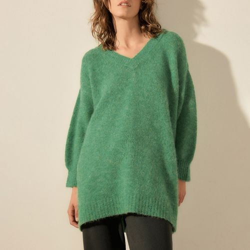 Green East Alpaca Blend Jumper - American Vintage - Modalova