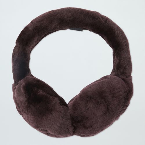 Brown Shearling Fur Out Earmuffs - N°· Eleven - Modalova