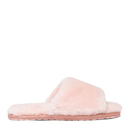 Women's Pink Slider Slippers - Fenland Sheepskin - Modalova