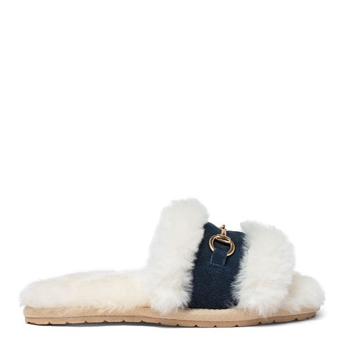 Women's Chain Detail Slipper - Fenland Sheepskin - Modalova