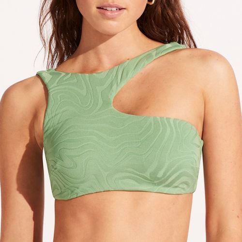 Second Wave Asymmetrical Bikini Tank Top - Seafolly - Modalova