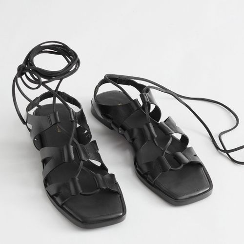 Black Tammy Leather Sandals - & Other Stories - Modalova