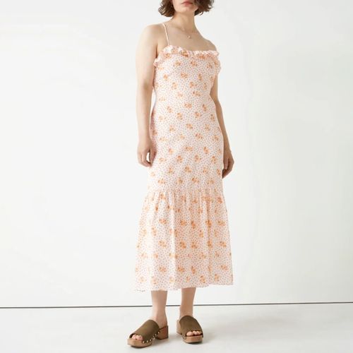 White Oda Midi Dress - & Other Stories - Modalova