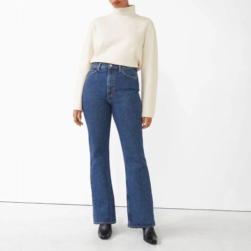 Blue Mood Flared Stretch Jeans - & Other Stories - Modalova