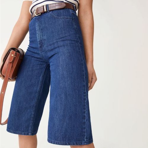 Blue Linda Denim Culottes - & Other Stories - Modalova