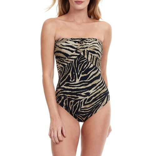 Wildlife Bandeau One Piece Swimsuit - Gottex - Modalova