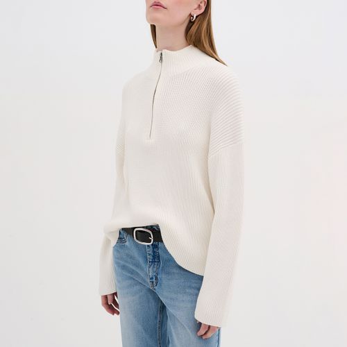 White Cotton Ally Jumper - My Essential Wardrobe - Modalova