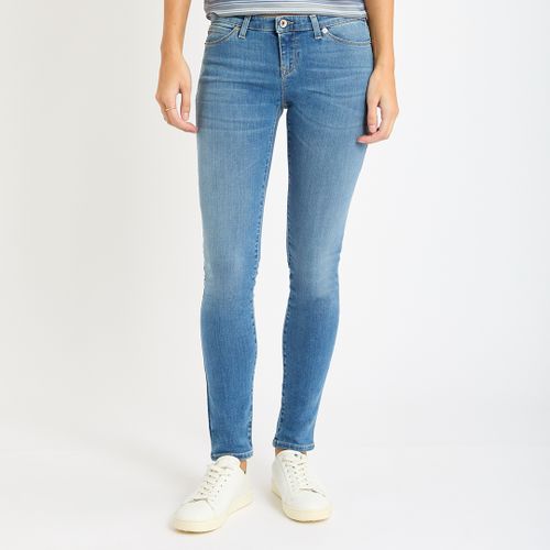 Blue Skinny Stretch Jeans - Emporio Armani - Modalova