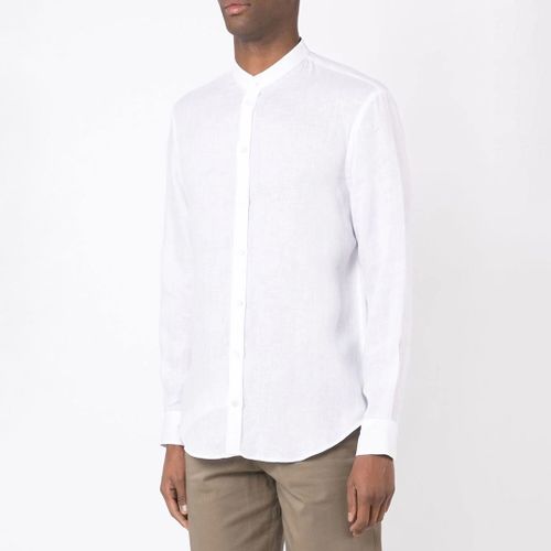 White Long Sleeve Shirt - Emporio Armani - Modalova