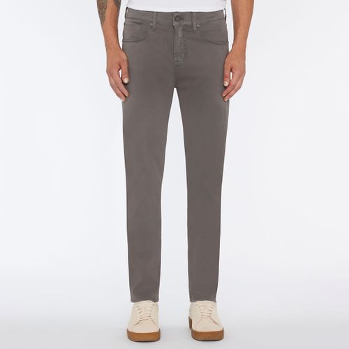 Grey Slimmy Tapered Stretch Jeans - 7 For All Mankind - Modalova