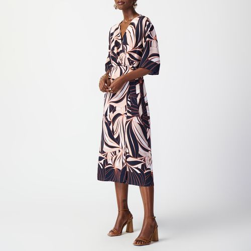 Multi Printed Midi Dress - Joseph Ribkoff - Modalova