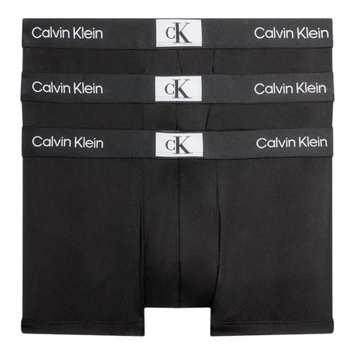 Black 3 Pack Low Rise Trunk - Calvin Klein - Modalova